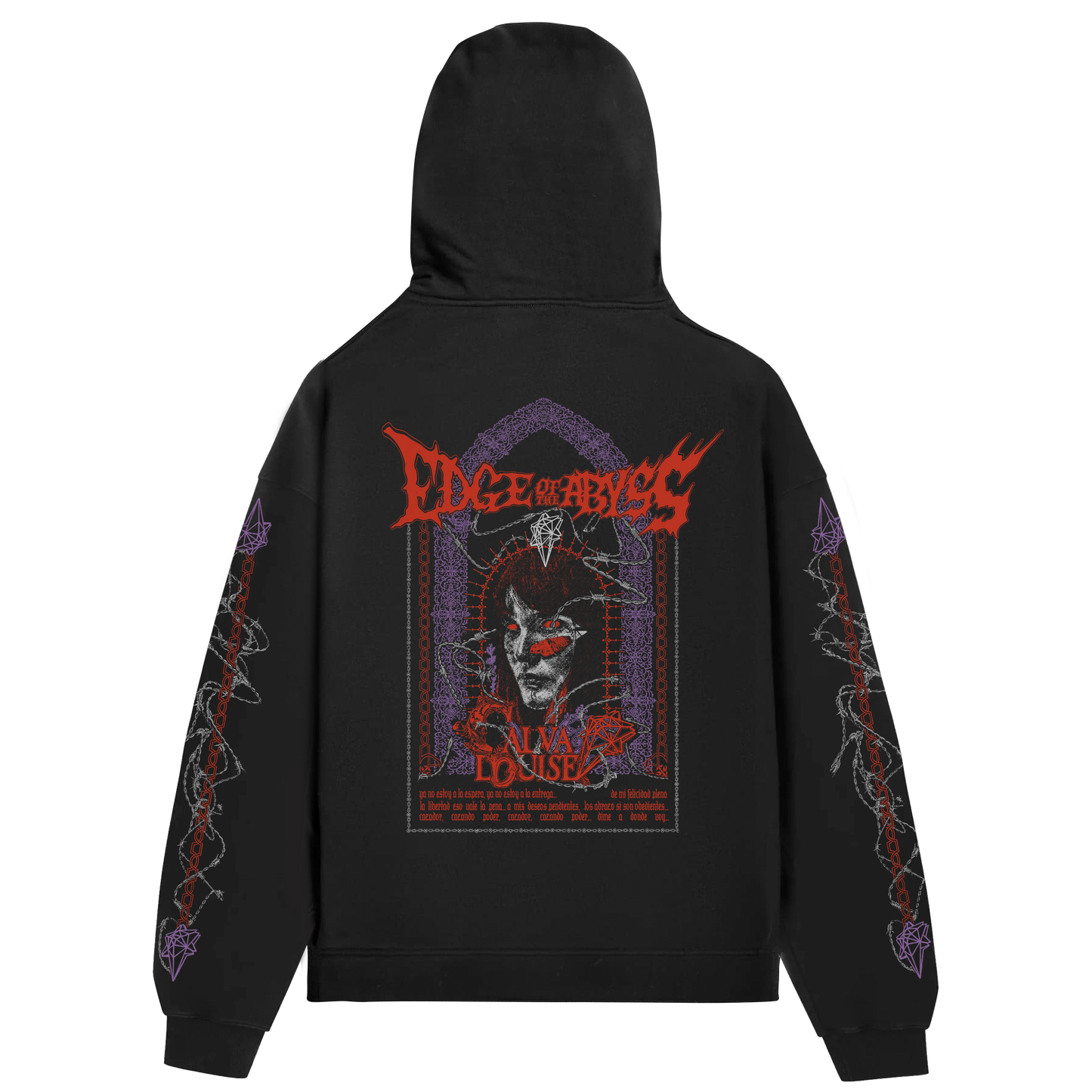 BARBED WIRE HOODIE (PRE ORDER)