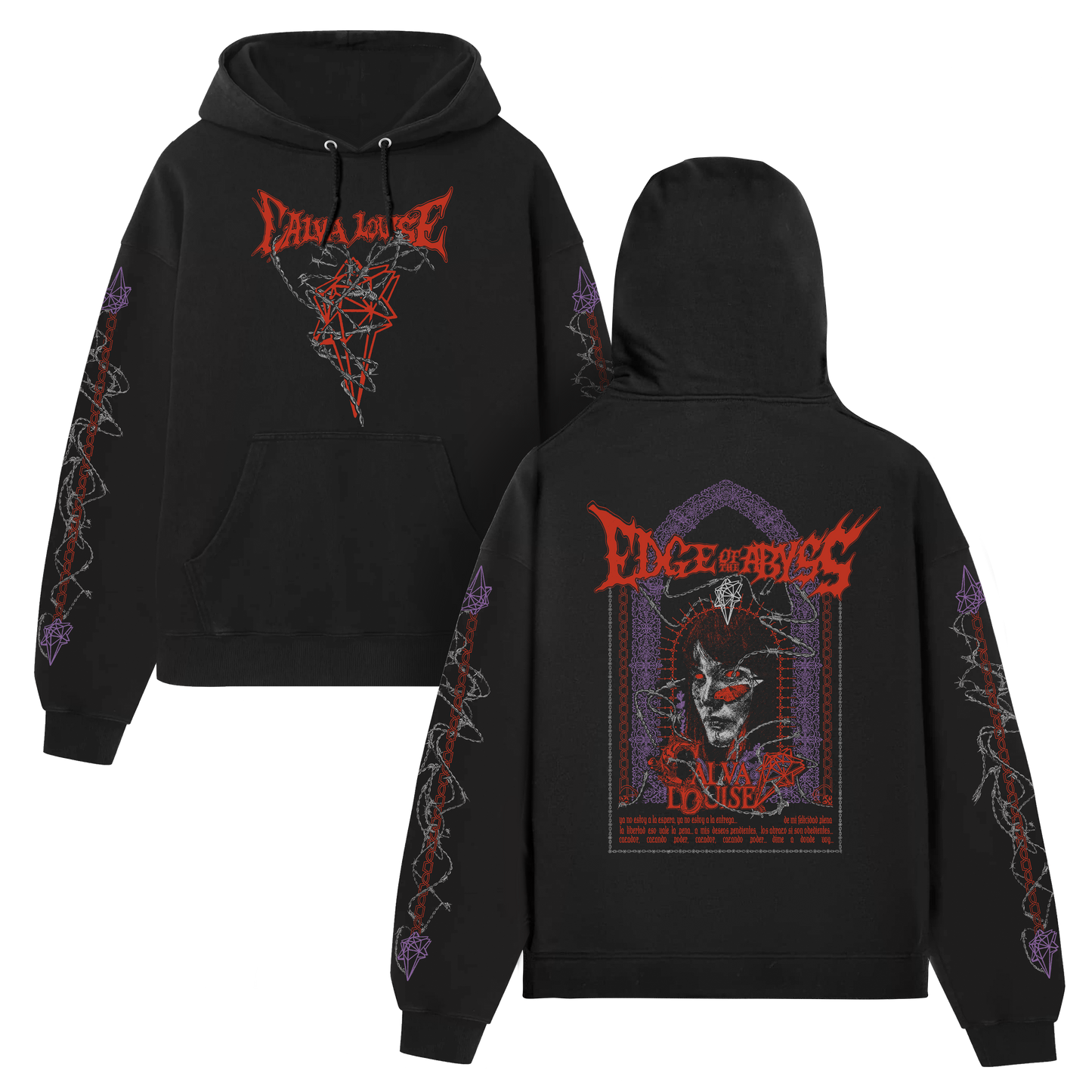 BARBED WIRE HOODIE (PRE ORDER)